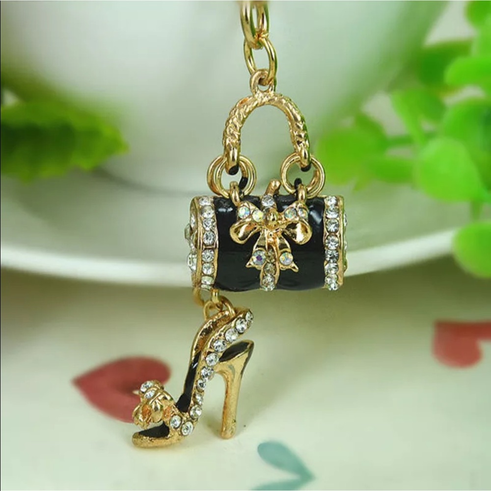 Crystal Rhinestone KeyRing